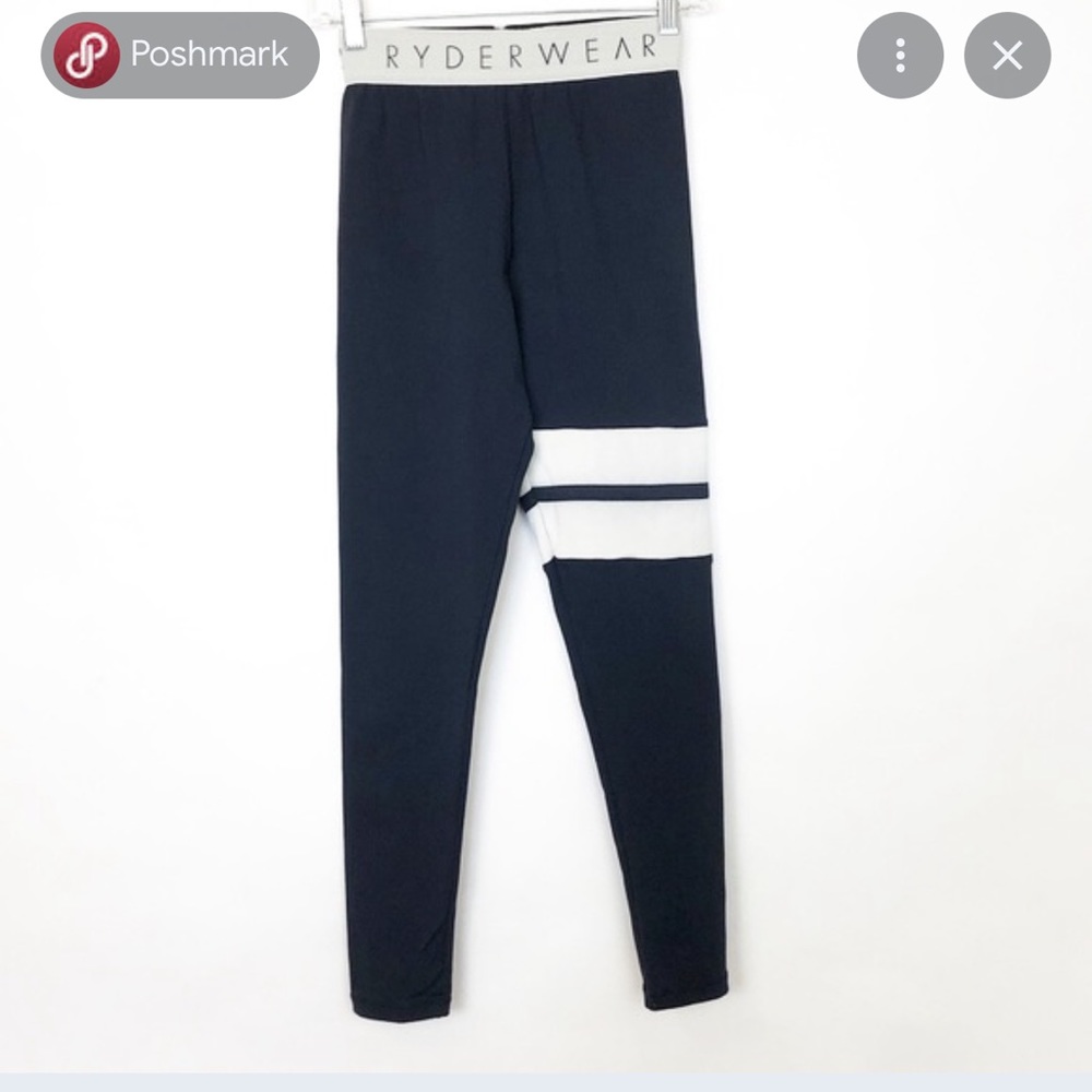 Navy Ryderwear Full Legnth Leggings